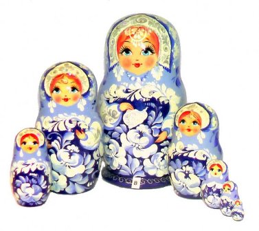 Matroska dolls are so like XML tags