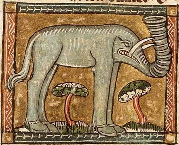 Middle Ages elephant